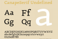 CanapeSerif