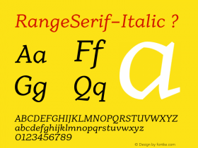 RangeSerif-Italic