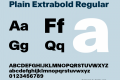 Plain Extrabold