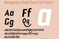 Bourgeois Bold Cond Alt