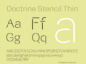 Doctrine Stencil