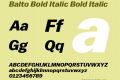 Balto Bold Italic