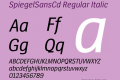 SpiegelSansCd Regular