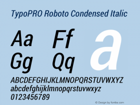 TypoPRO Roboto Condensed