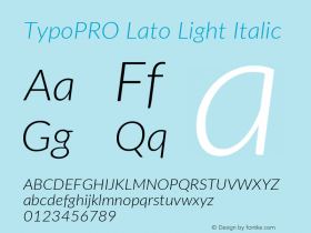 TypoPRO Lato