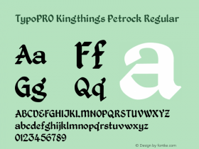 TypoPRO Kingthings Petrock