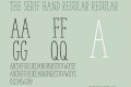 The Serif Hand Regular