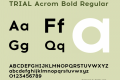 Acrom Bold