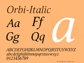 Orbi-Italic