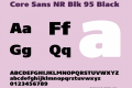 Core Sans NR Blk