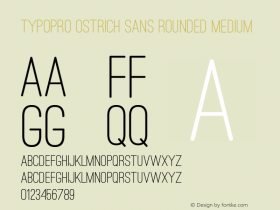 TypoPRO Ostrich Sans Rounded