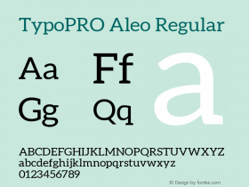 TypoPRO Aleo