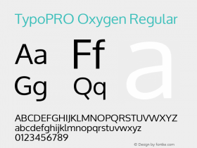 TypoPRO Oxygen