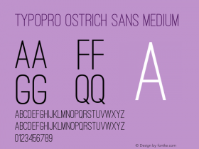 TypoPRO Ostrich Sans