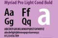 Myriad Pro Light Cond