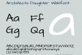 Architects Daughter Webfont