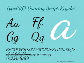 TypoPRO Dancing Script