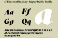 GTSectraDisplay-SuperItalic