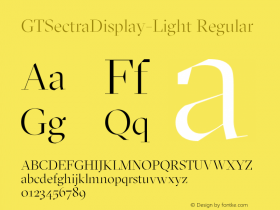 GTSectraDisplay-Light