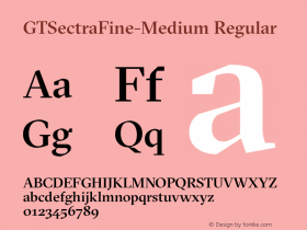 GTSectraFine-Medium