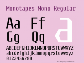 Monotapes Mono