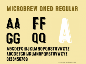Microbrew OneD