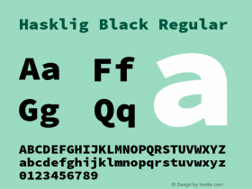 Hasklig Black