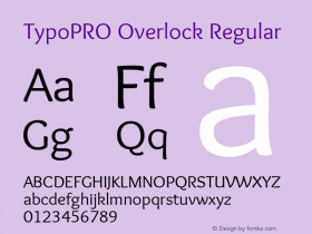 TypoPRO Overlock