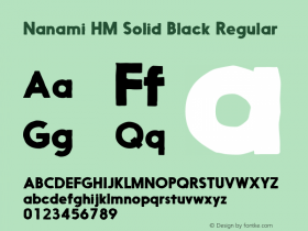 Nanami HM Solid Black