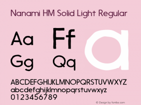 Nanami HM Solid Light