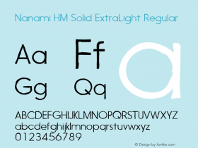 Nanami HM Solid ExtraLight
