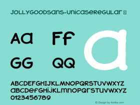 JollyGoodSans-UnicaseRegular