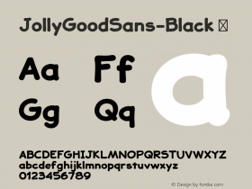 JollyGoodSans-Black