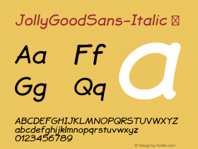 JollyGoodSans-Italic