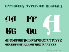 Antiqueen typeface