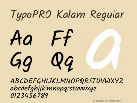 TypoPRO Kalam