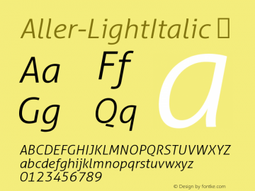 Aller-LightItalic