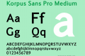 Korpus Sans Pro