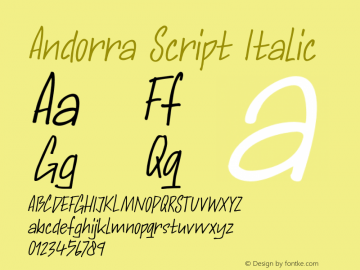 Andorra Script