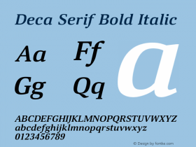 Deca Serif