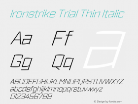 Ironstrike Thin