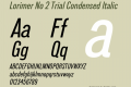 Lorimer No 2 Condensed