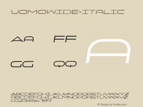 UomoWide-Italic