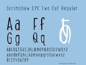 Scrimshaw CPC Two Cut