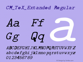 CM_TeX_Extanded