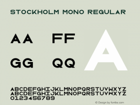 Stockholm Mono