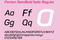 Panton SemiBold Italic