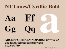 NTTimes/Cyrillic