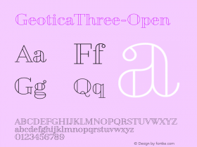 GeoticaThree-Open