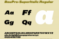 BauPro-SuperItalic